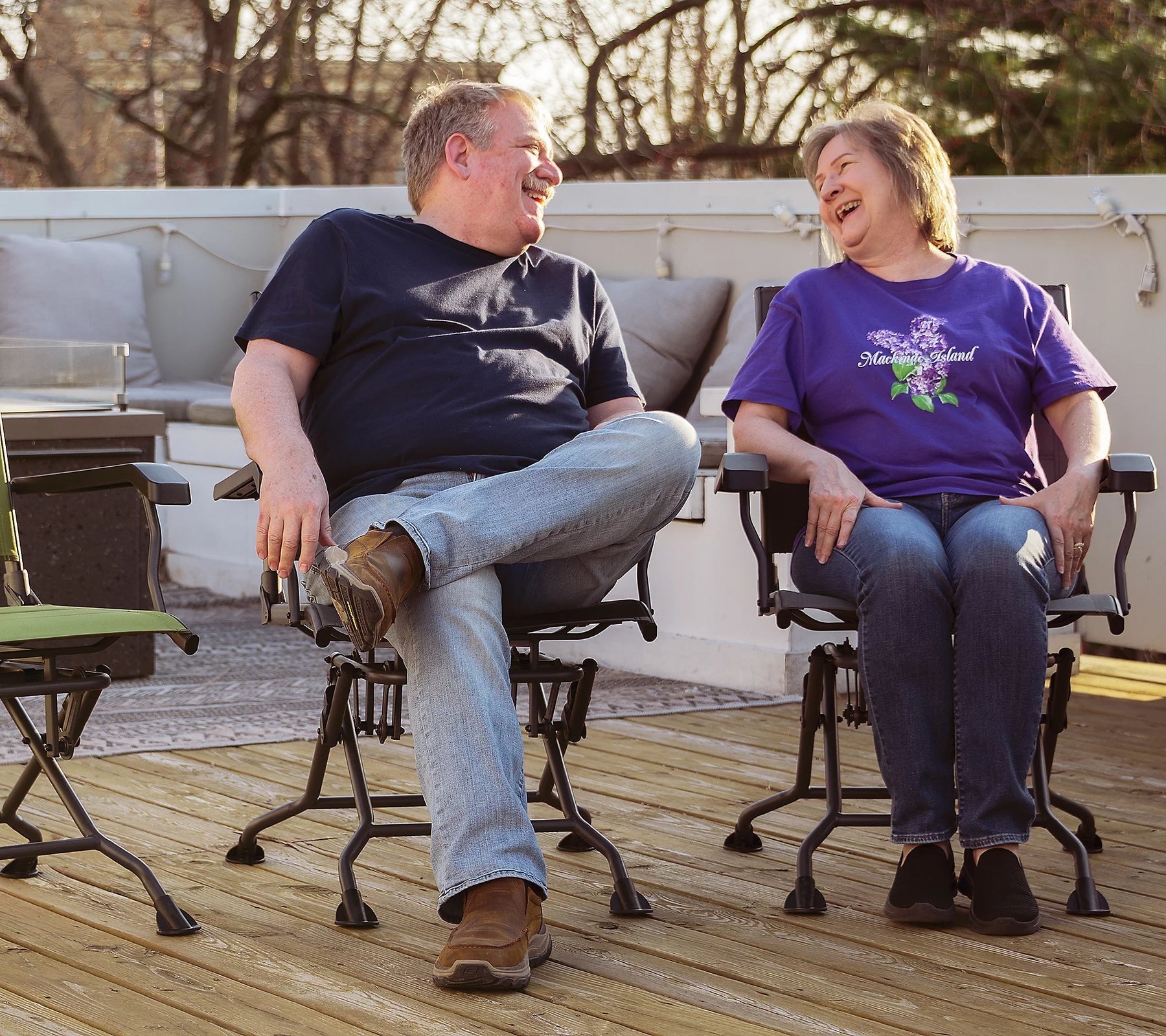 Comfortable portable chair